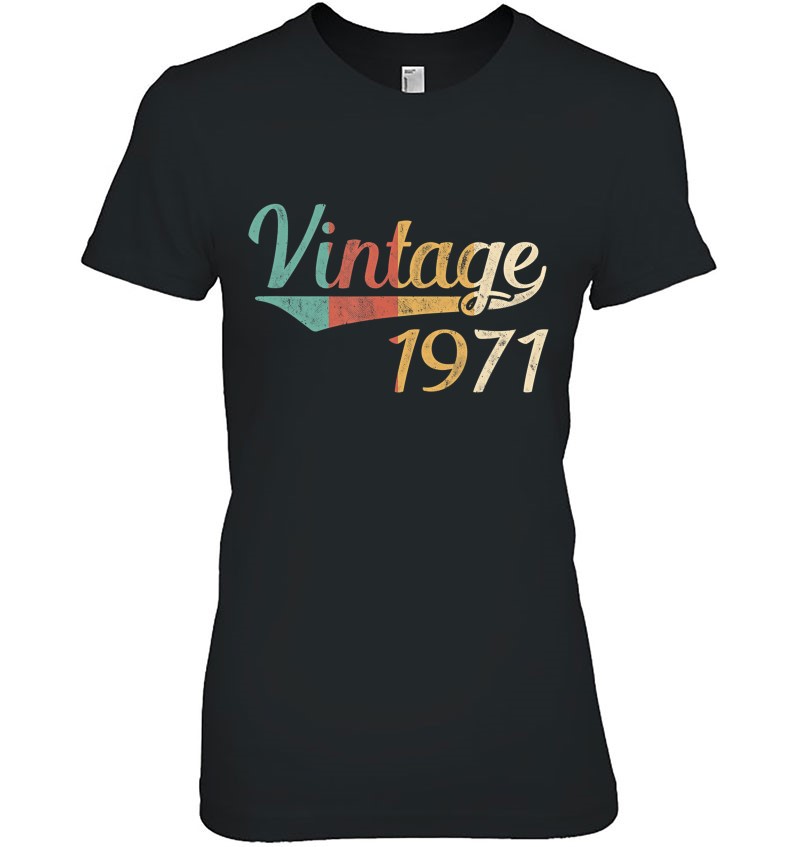 Vintage 1971 Made In 1971 49Th Birthday