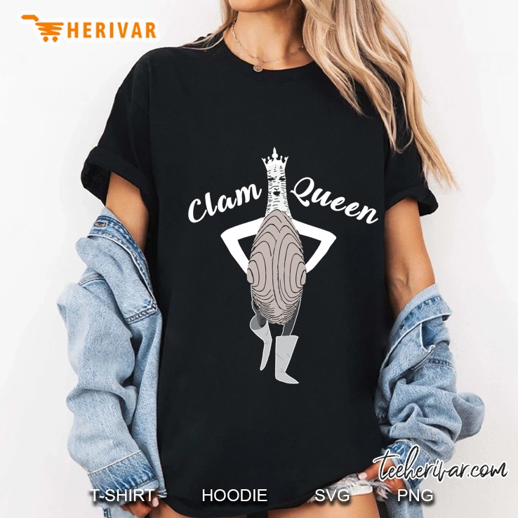 Clam Queen Ladies Tee