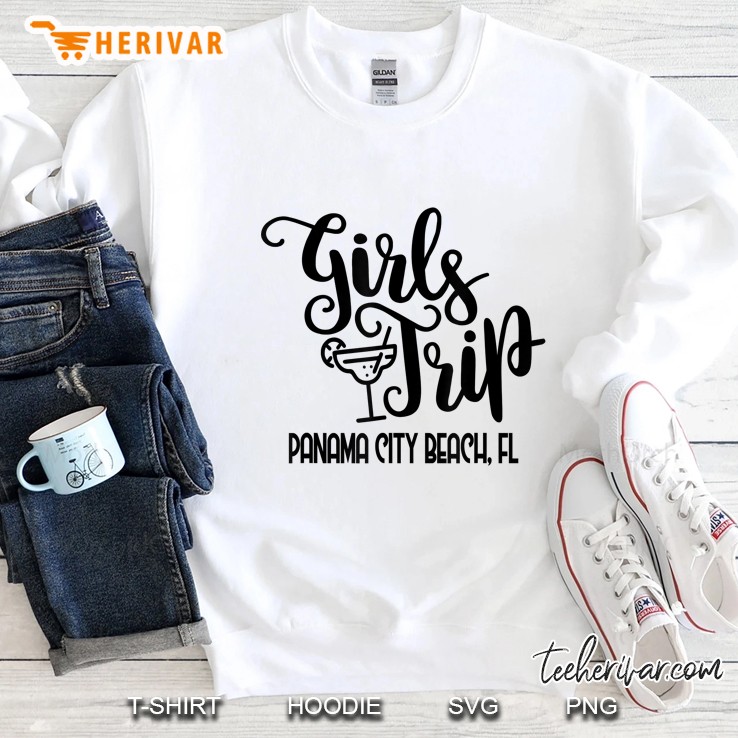 Girls-Trip Panama City Beach Florida Fl Summer Vacay Travel Sweatshirt