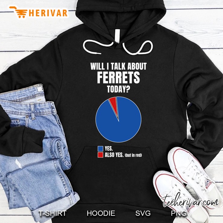 Funny Ferret Clothes Diagram Quote Outfit Gift Ferret Hoodie
