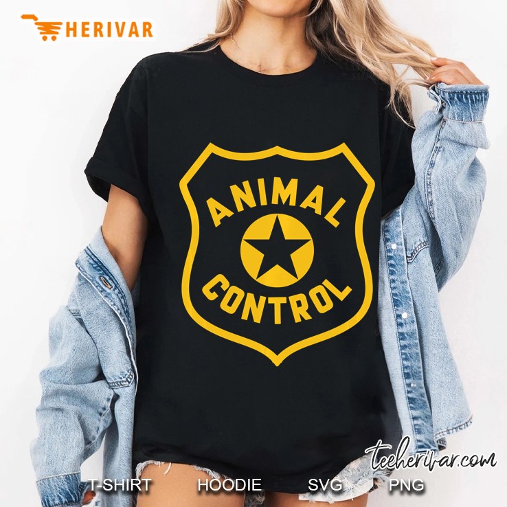 Animal Control Funny Animal Lover Halloween Costume Ladies Tee