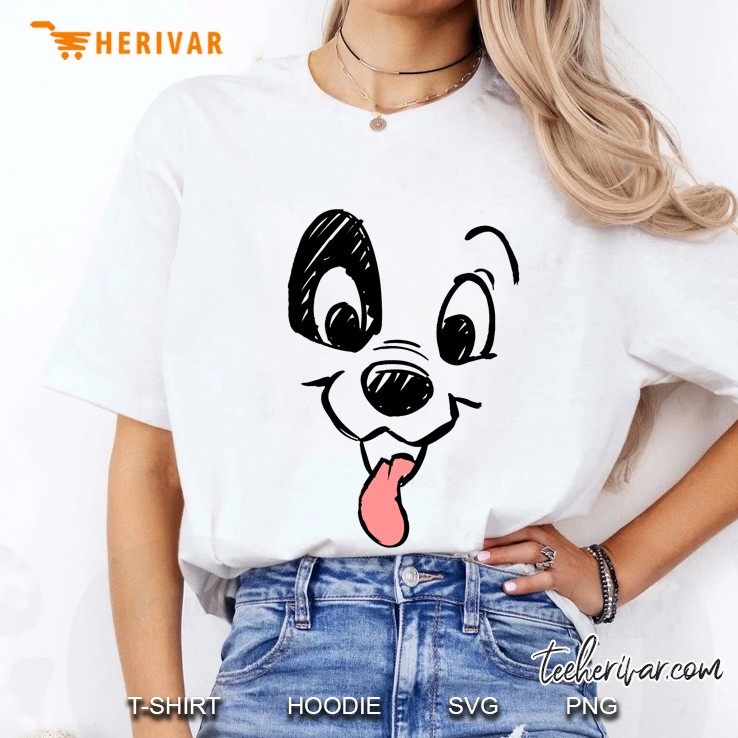 101 Dalmatians Big Face Ladies Tee