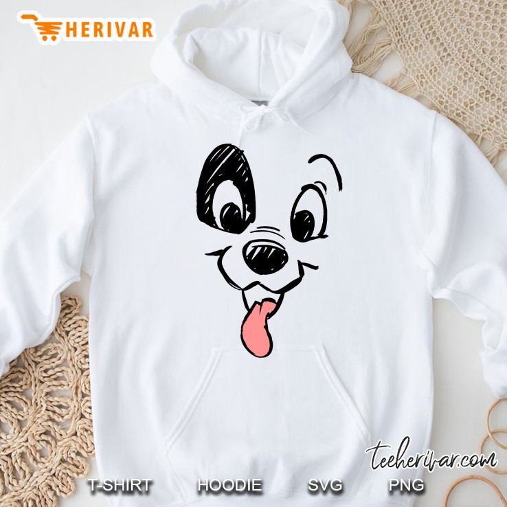 101 Dalmatians Big Face Hoodie