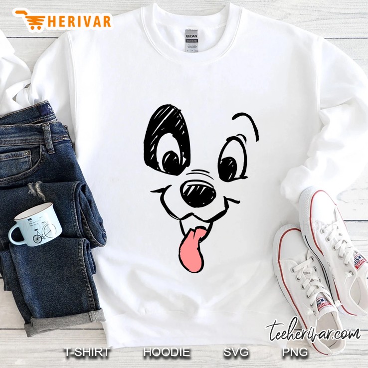 101 Dalmatians Big Face Sweatshirt