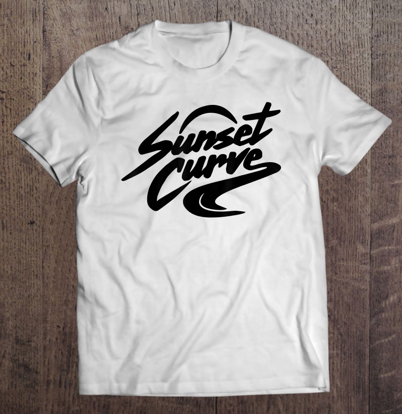 JATP Bleach Dyed T-Shirt Sunset Curve T-Shirt Julie and the Phantoms T-Shirt Sunset Curve Band T-Shirt