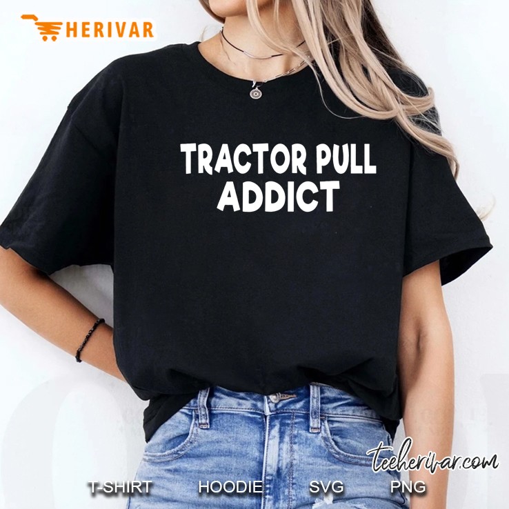 Tractor Pull Shirt Funny Power Pulling Ladies Tee