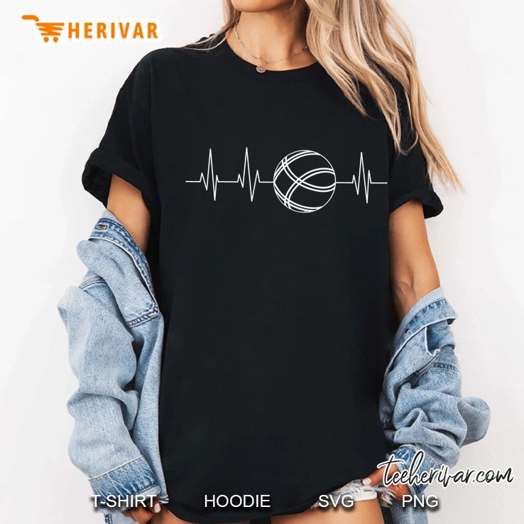 Cool Bocce Ball Gift Men Funny Sport Heartbeat Game Lover Ladies Tee