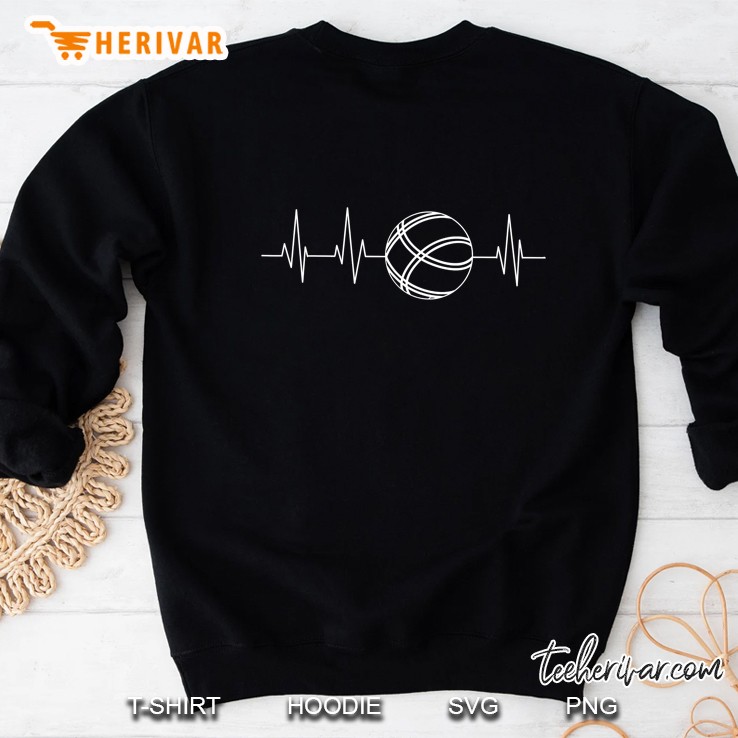 Cool Bocce Ball Gift Men Funny Sport Heartbeat Game Lover Sweatshirt