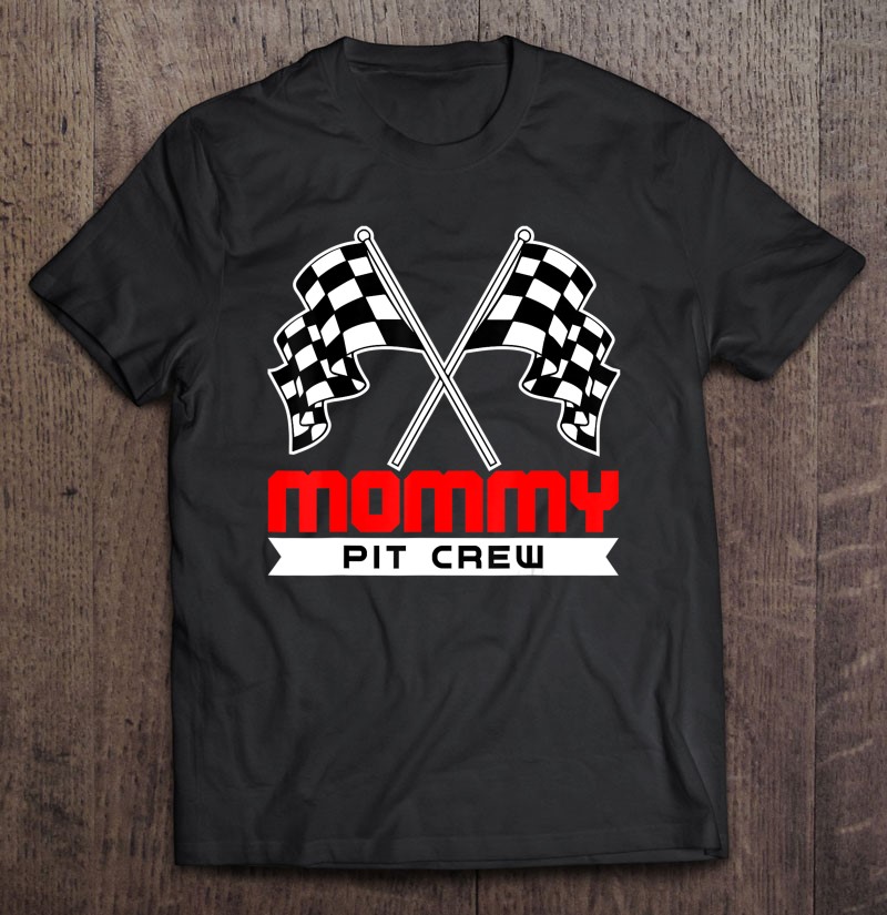 Pit Mom Crew Funny Mommy Racing Race Car Costume