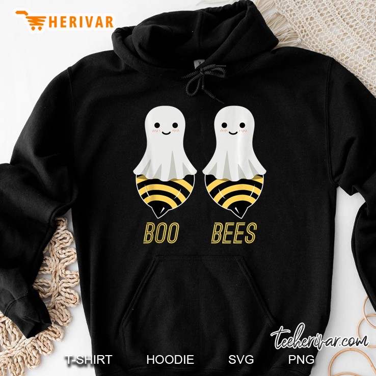 Funny Couples Halloween Costume Saggy Boobs Joke Boo Bees Hoodie