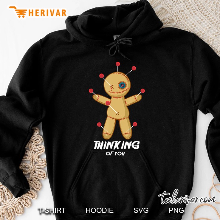 Thinking Of You Voodoo Doll Joker Or Pun Fan Hoodie