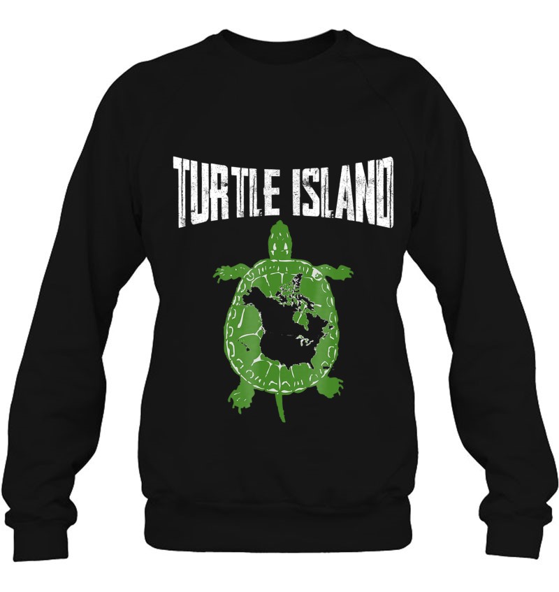Turtle Island North American Ancient History Native T Shirts