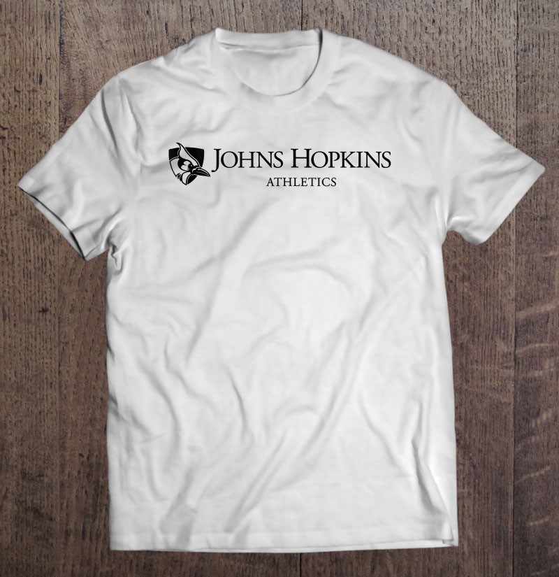 Men's Champion Gray Johns Hopkins Blue Jays Icon Logo Volleyball Jersey T- Shirt