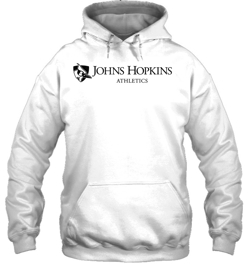 Men's Champion Black Johns Hopkins Blue Jays Icon Logo Basketball Jersey  T-Shirt