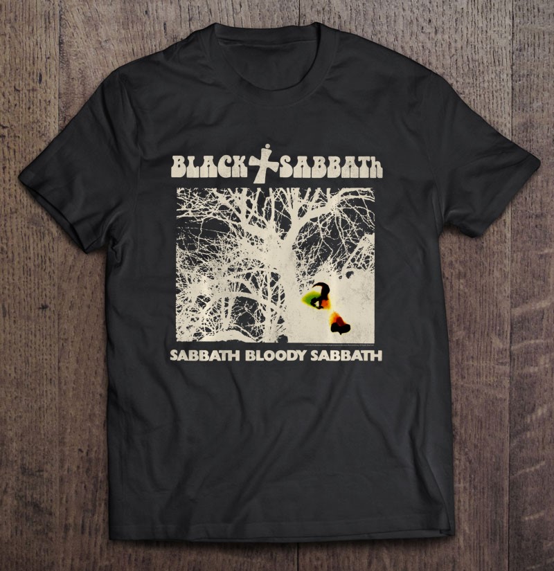 tee shirt black sabbath