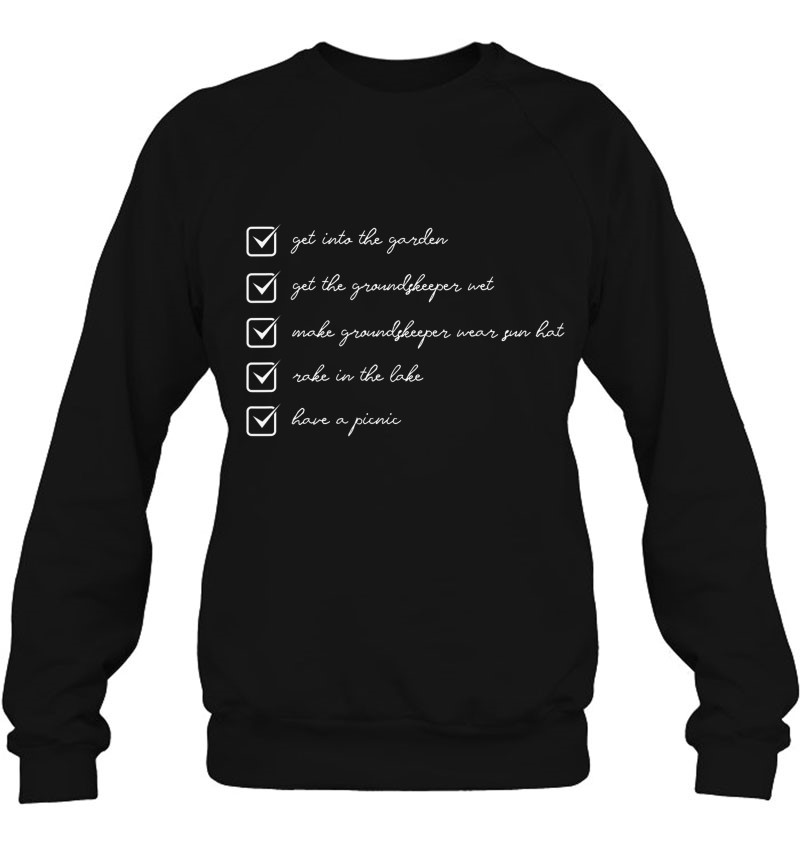 Goose Game Task Achievement Checklist Meme Video Game Gamer Sweatshirt