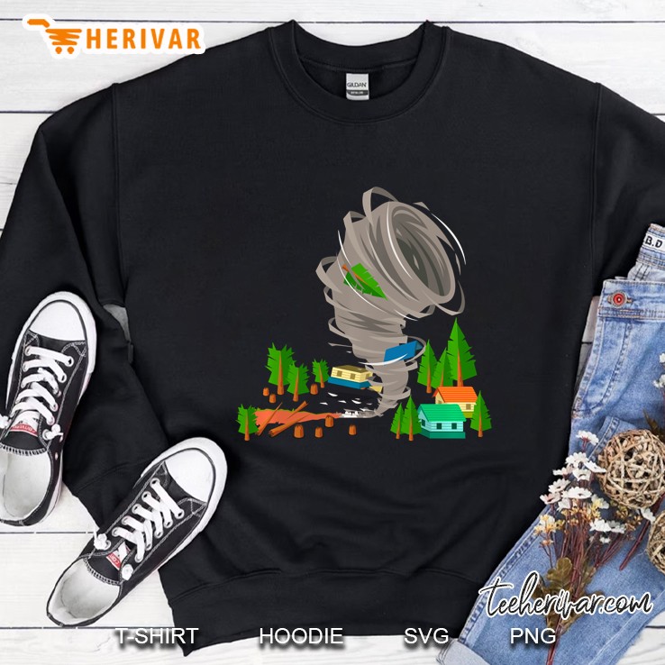 Awesome Tornado Severe Weather Storm Chasers Sweatshirt