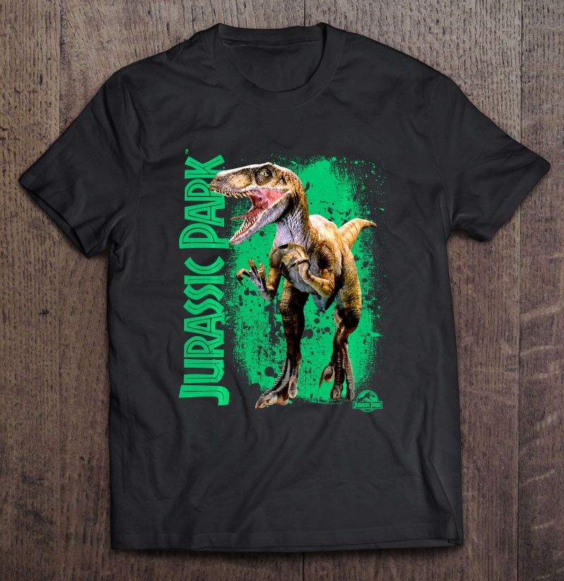 Jurassic Park Green Raptor Splash