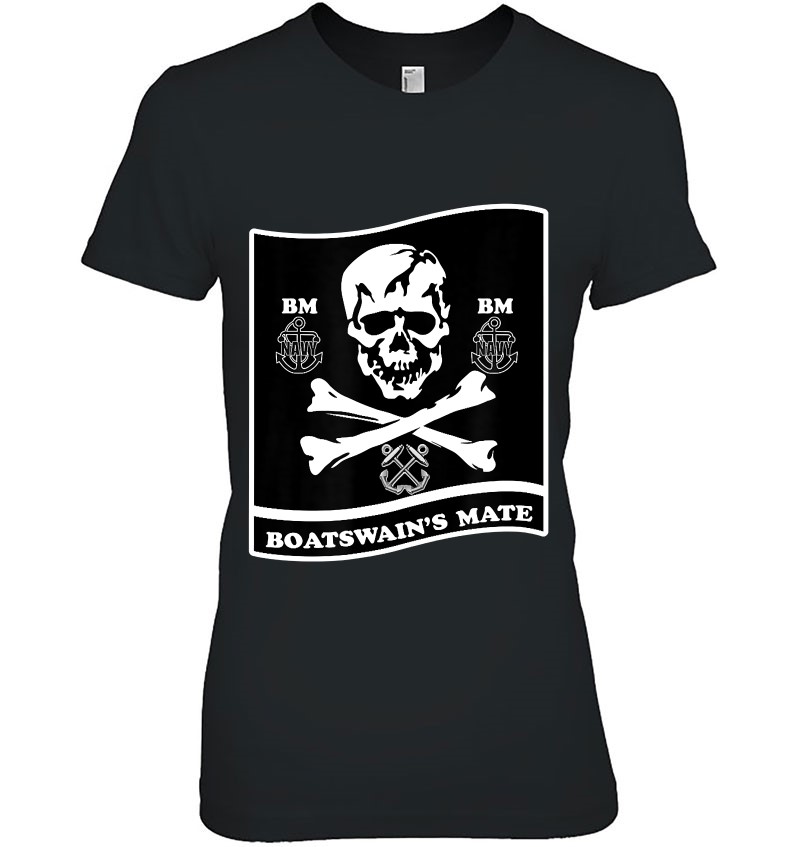Navy Boatswain's Mate Bm Skull Emblem