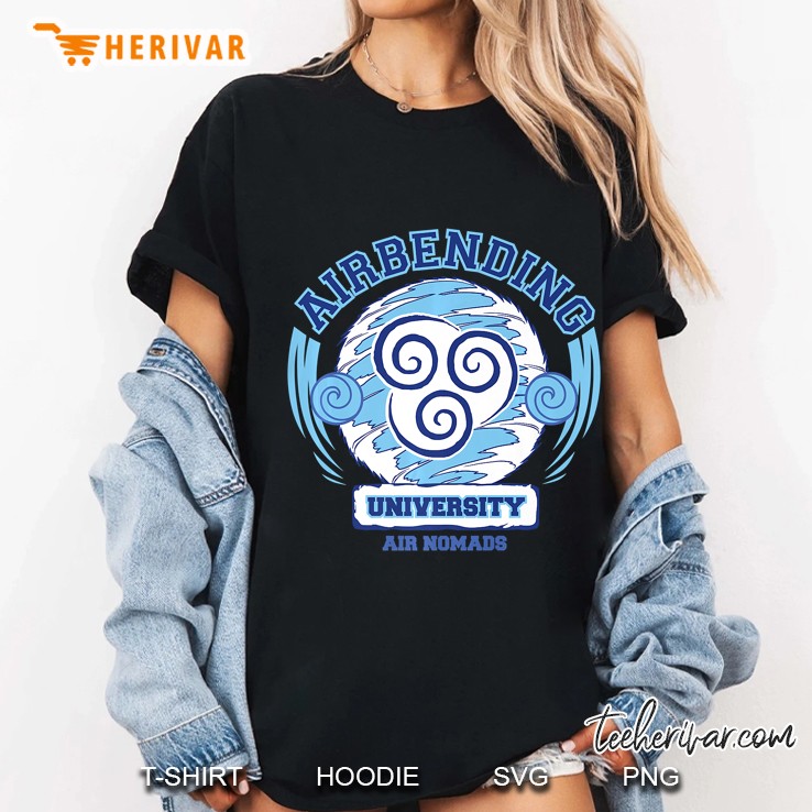 Airbending University Air Nomads Premium Ladies Tee