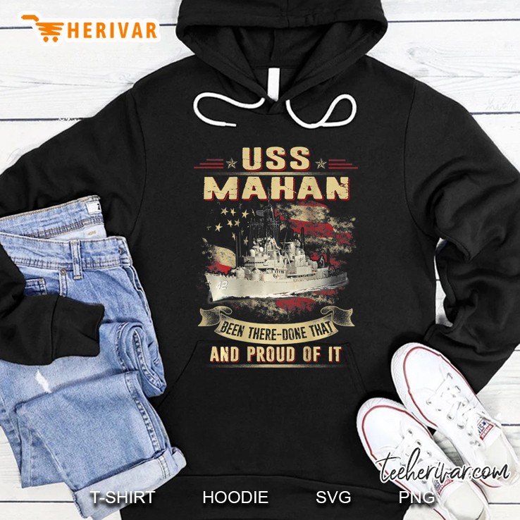 Uss Mahan (Ddg-42) Hoodie