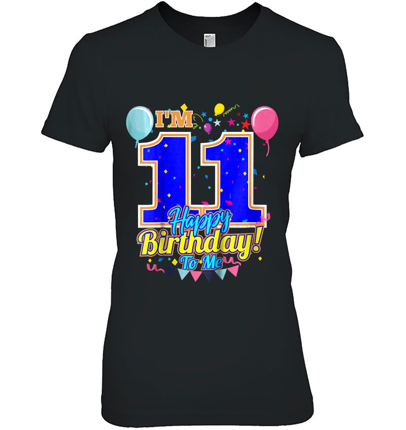 It Only Took Me 11 Years T-Shirt 11th Birthday Gift T-Shirt For Boys and Girls 