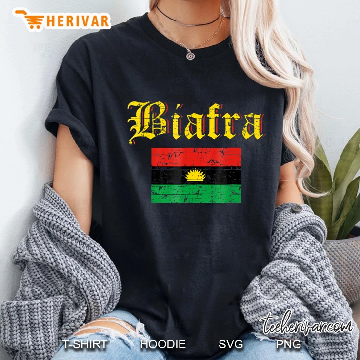 Biafra Flag Ladies Tee