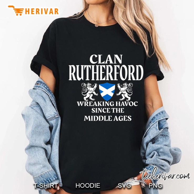 Rutherford Scottish Family Clan Scotland Name Gift Ladies Tee