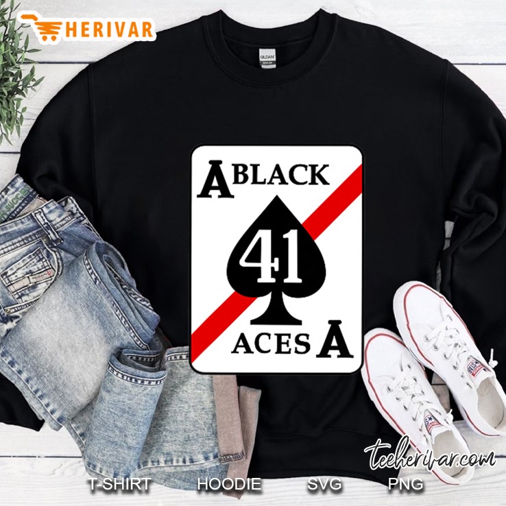 Navy Strike Fighter Squadron 41 Vfa-41 Black Aces Sweatshirt