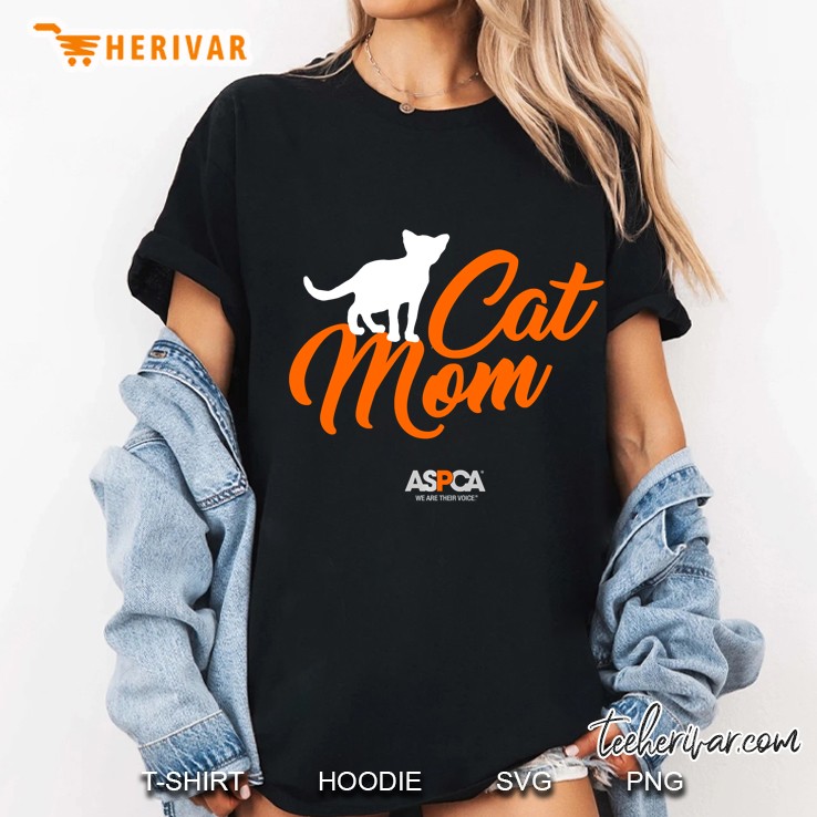 Aspca Cat Mom Ladies Tee