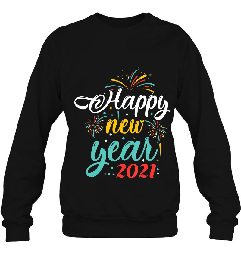 Cheerfully Partying For New Amusing Year Artwork Sweatshirt