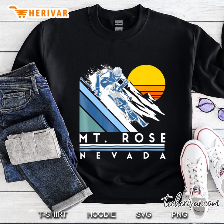 Mt Rose Nevada Retro Ski Sweatshirt