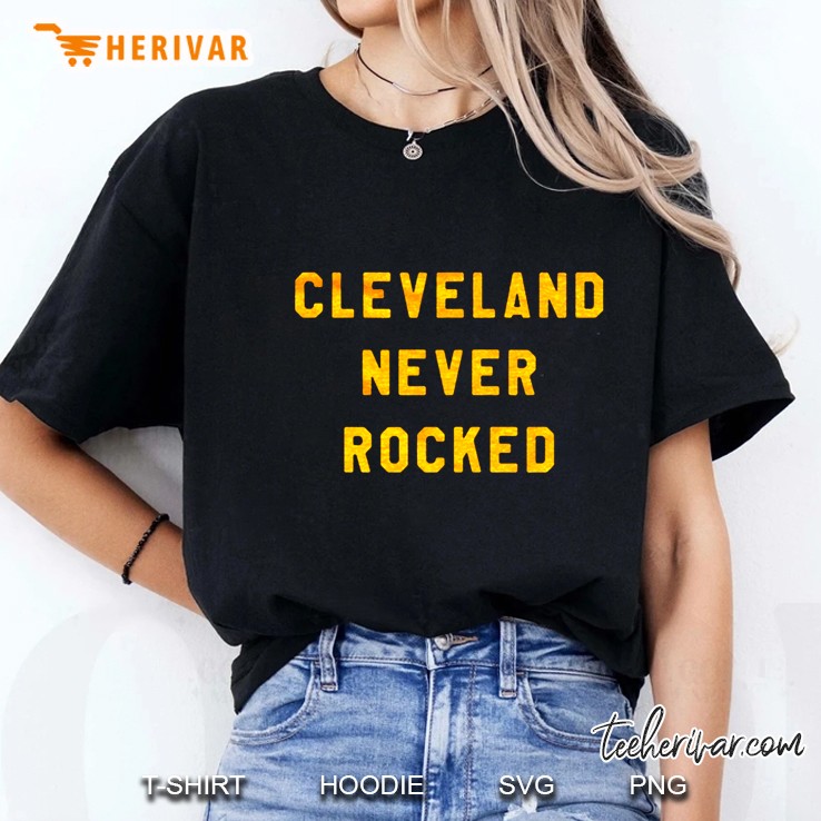 Cleveland Never Rocked Ladies Tee