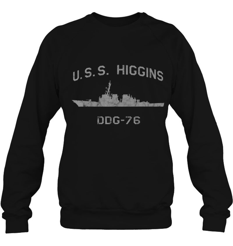 US USN Navy USS Higgins DDG-76 Destroyer T-Shirt