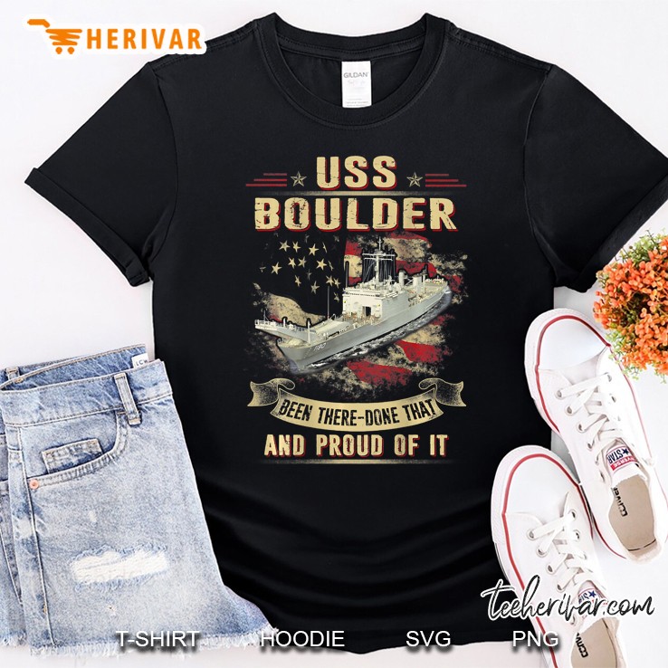 Uss Boulder (Lst-1190) Shirt