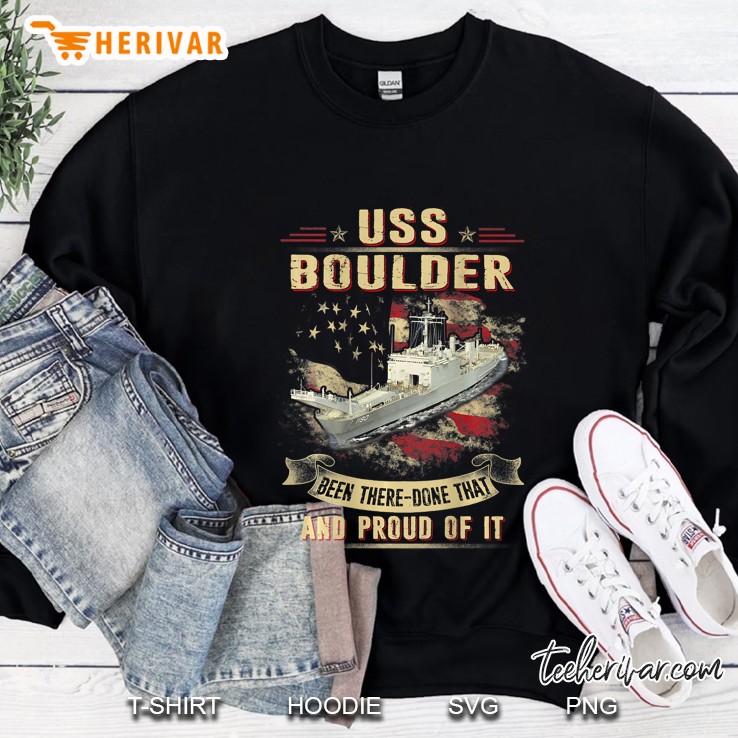 Uss Boulder (Lst-1190) Sweatshirt