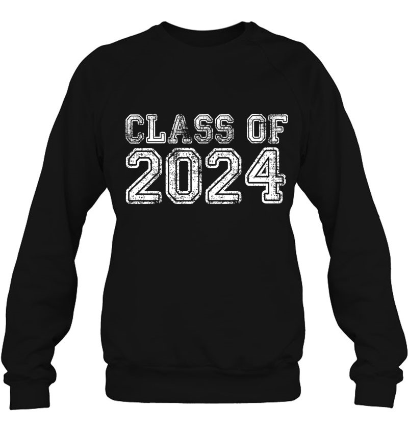 Class Of 2024 Grow With Me Graduation Year Pullover Sweatshirt