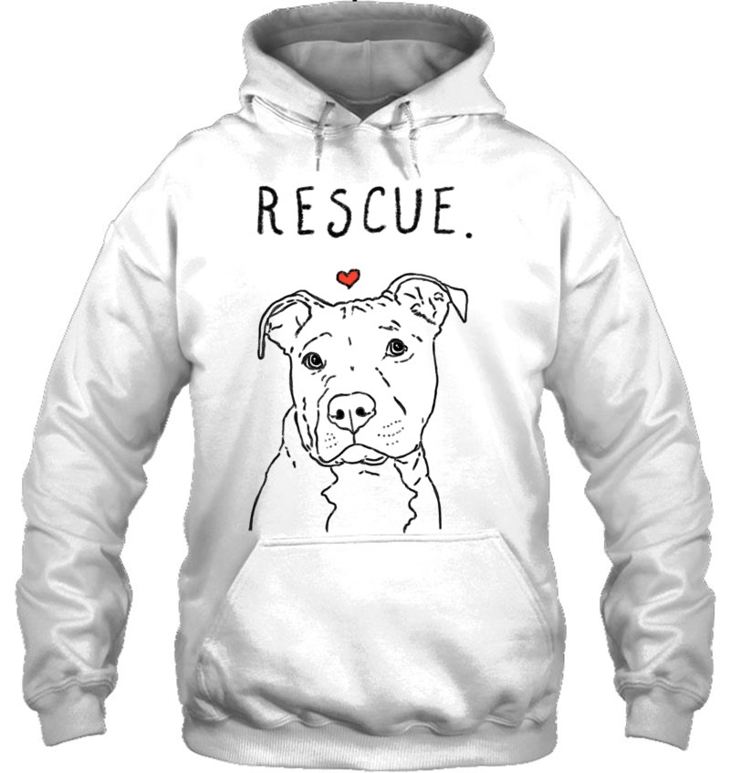 Rescue Pit Bull Drawing, Pittie Mom, Adoption, Rescue Dog T Shirts ...