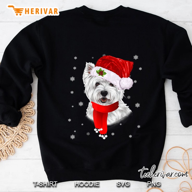 Westie Christmas Tree Funny Dog Christmas Pajamas Gift Sweatshirt