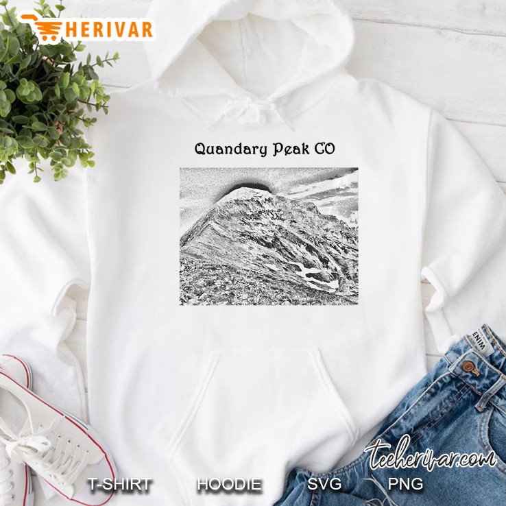 Mt Quandary Colorado Hiking Hoodie