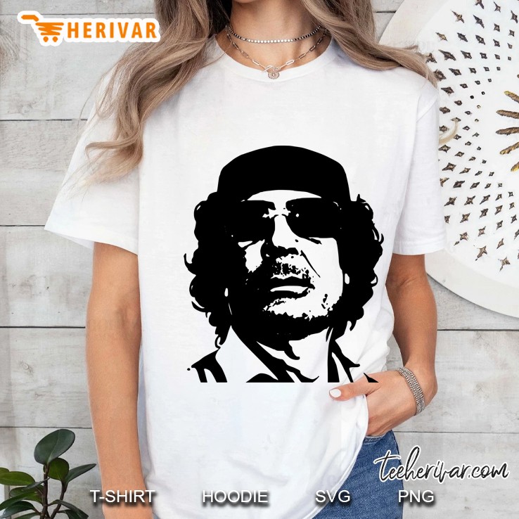 Muammar Gaddafi I Love Libya Ladies Tee