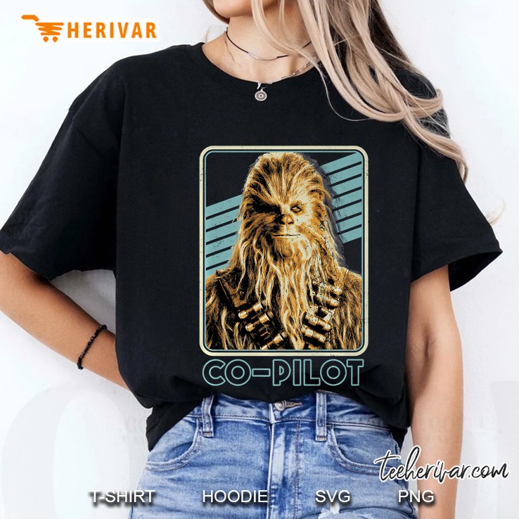 Star Wars Han Solo Movie Chewie Co-Pilot Ladies Tee