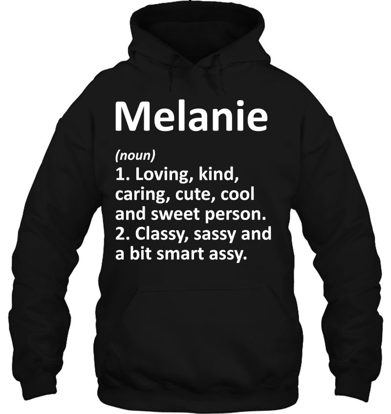 Melanie Definition Personalized Funny Birthday Gift Idea