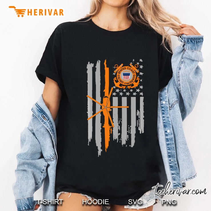 Us Coast Guard Uscg U.S. Armed Forces Patriot Apparel Ladies Tee