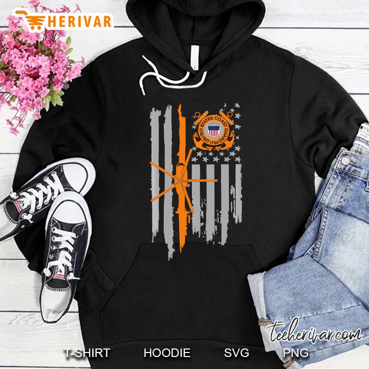 Us Coast Guard Uscg U.S. Armed Forces Patriot Apparel Hoodie