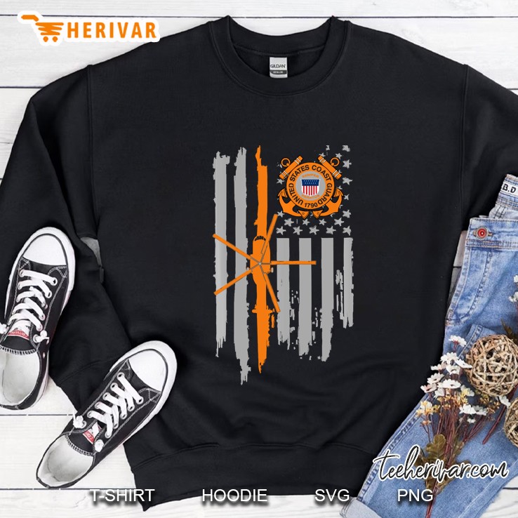 Us Coast Guard Uscg U.S. Armed Forces Patriot Apparel Sweatshirt
