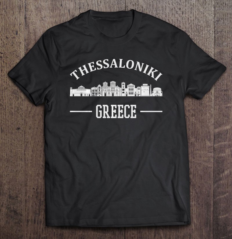 Thessaloniki T-Shirt Salonika Greece Griechenland Hellas 