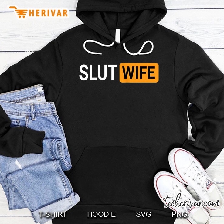 Womens Slut Wife - Novelty Swingers Hoodie