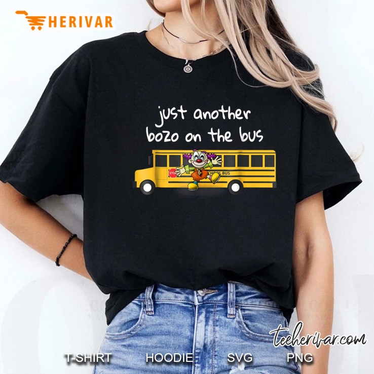 Just Another Bozo On The Bus Alcoholics Anonymous Slogan Ladies Tee