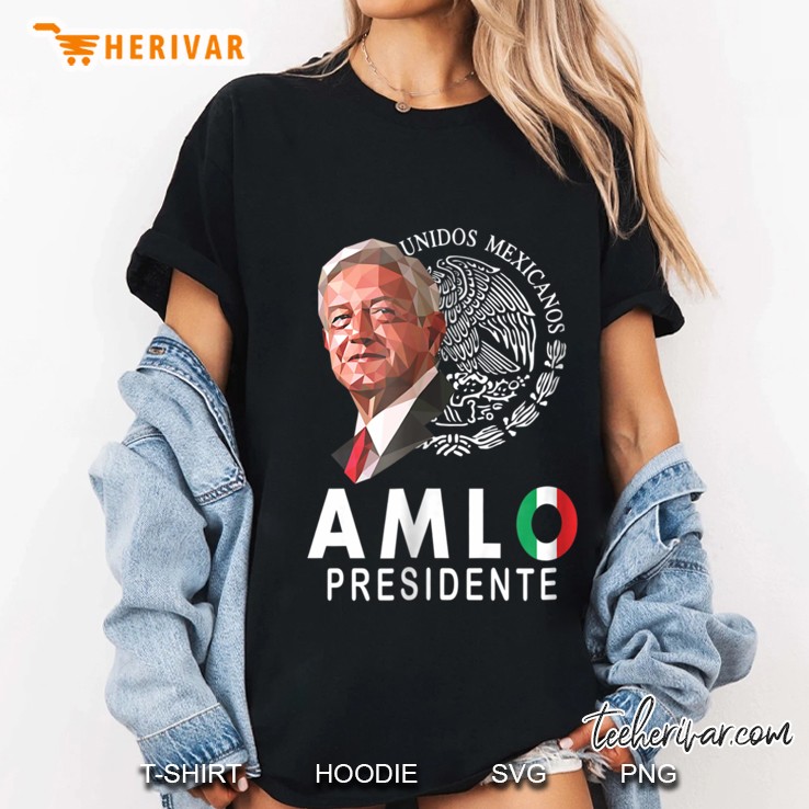 Playera Amlo Presidente, Para Las Elecciones De Mexico 2018. Ladies Tee